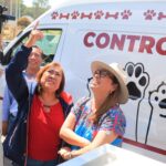 Presentaron ambulancias veterinarias y un vehículo canino en Ecatepec