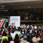 Inauguran tren que conectará Buenavista con el AIFA