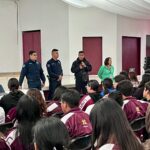Policía Municipal de Epazoyucan impulsa la prevención digital entre estudiantes con apoyo de la Policía Cibernética