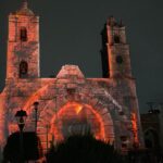 Real del Monte proyecta su historia con videomapping rumbo al Mundial 2026