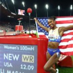¡Récord mundial! Masai Russell vuela en Zúrich y hace historia en los 100 metros con vallas