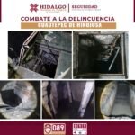 POLCÍA ESTATAL DE HIDALGO MANTIENE LUCHA PERMANENTE ANTIDROGAS; DESMANTELAN LABORATORIO CLANDESTINO